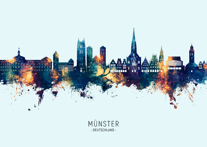 Munster Skyline Germany