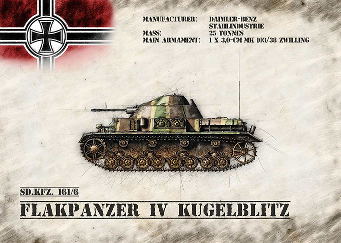 Flakpanzer IV Kugelblitz