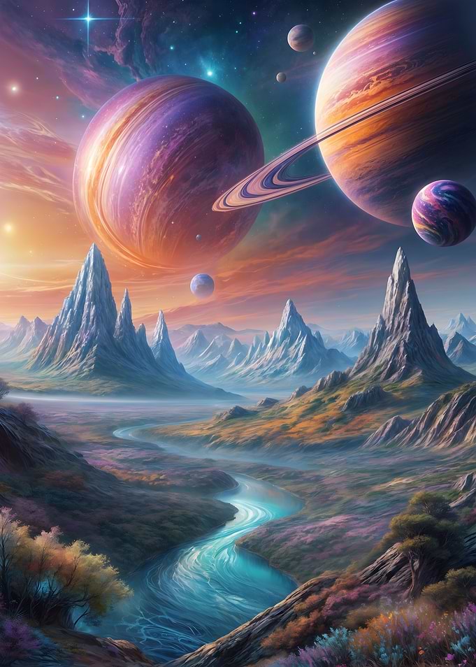 Spacey landscape