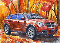 My Dodge Caliber landscape
