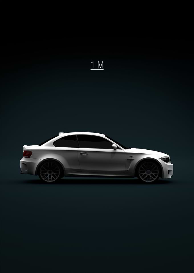 2011 BMW 1M White