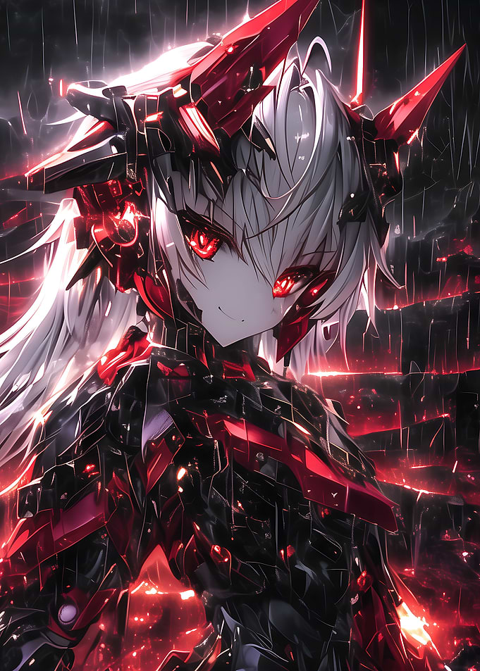 Metallic Anime Girl