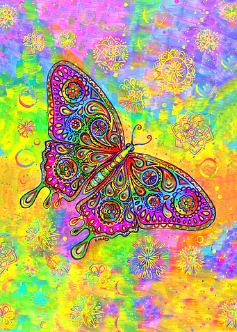 Paisley Butterfly