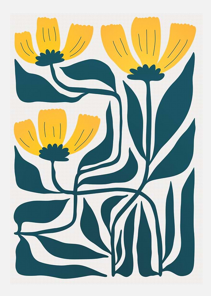 three chrysanths