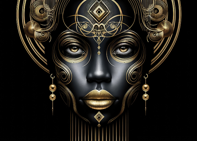 Black Queen African Art