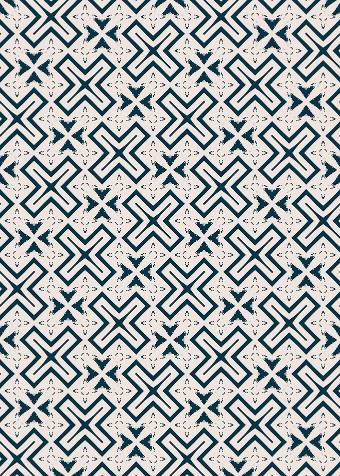 Minimal Hand Drawn Pattern