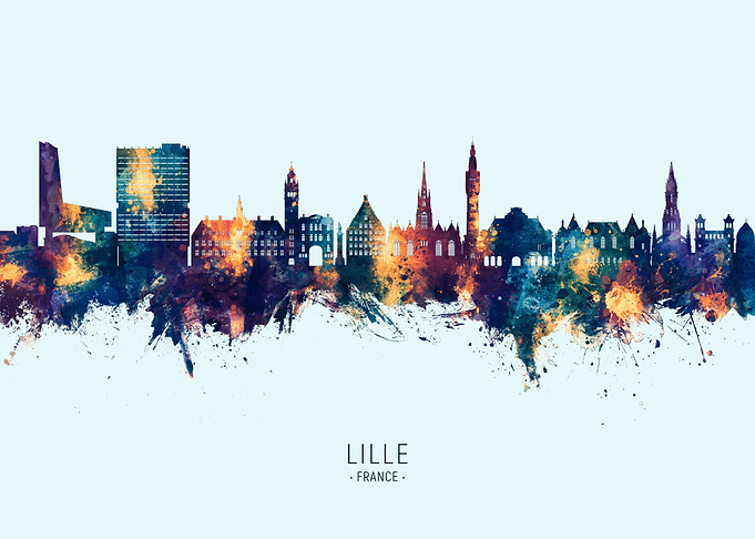 Lille Skyline France