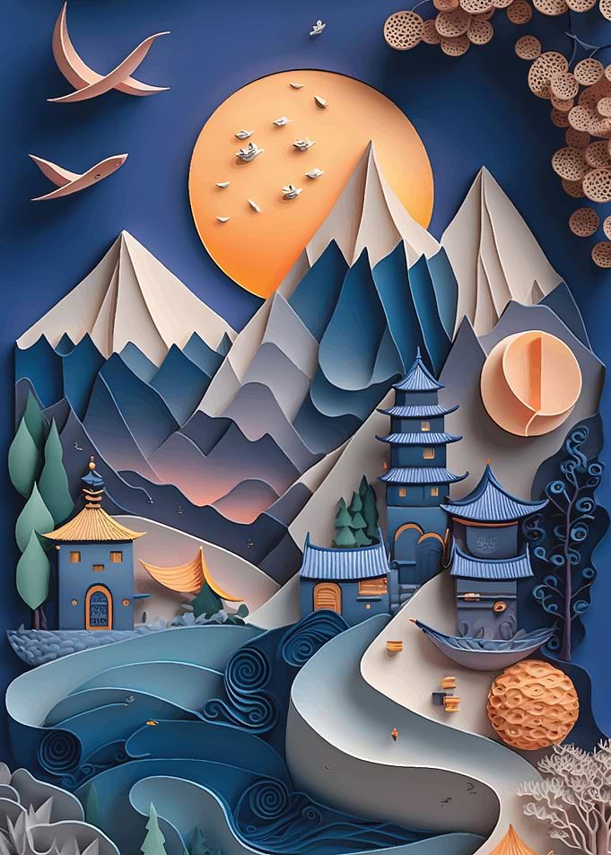Mountain Abstract