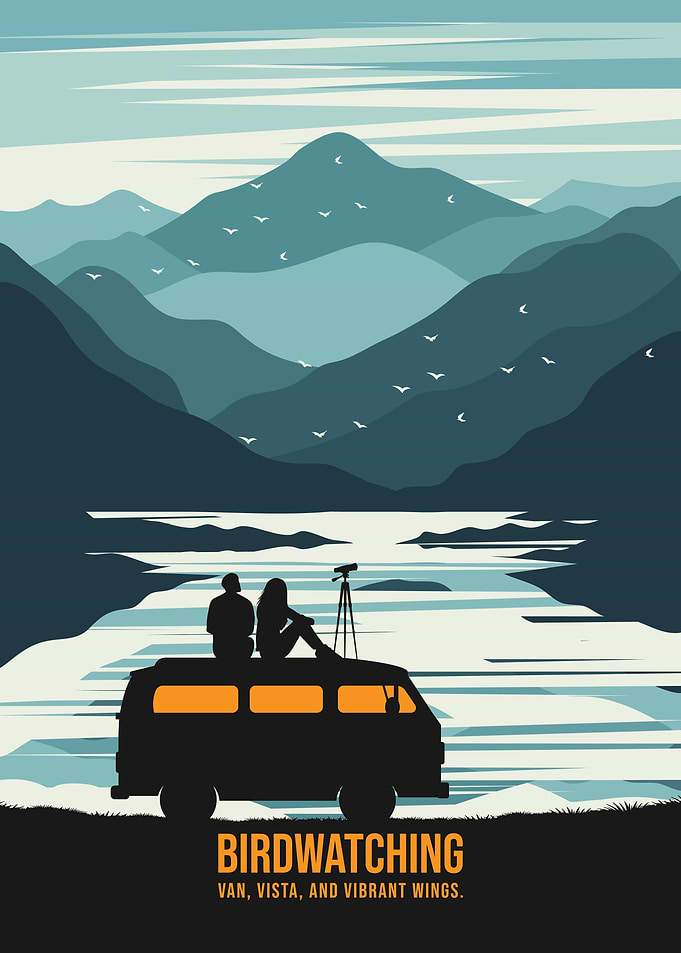 Sunset Birdwatching Van