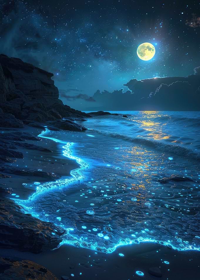 Magical Beach Night