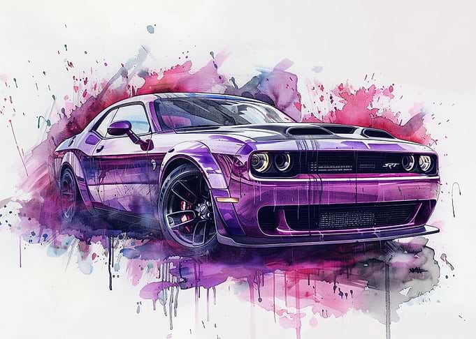 My Dodge Challenger SRT He
