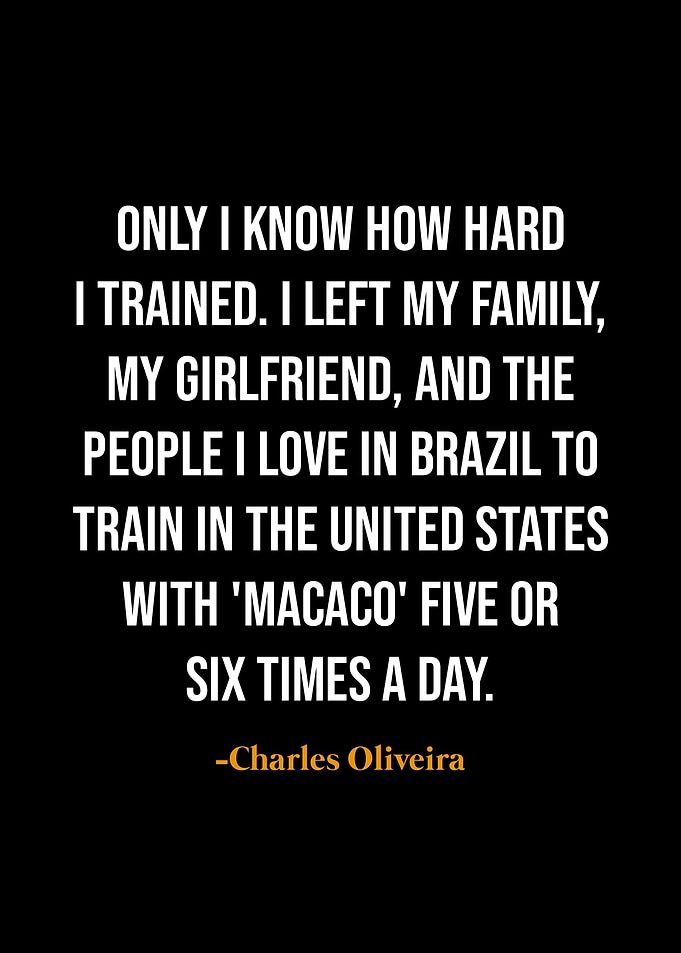 Charles Oliveira quotes