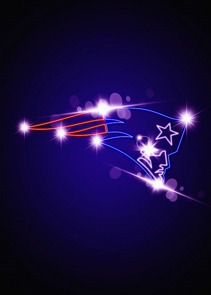 Patriots Neon Wall