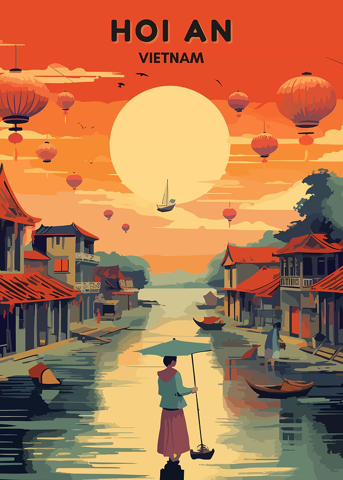 Travel to hoi an