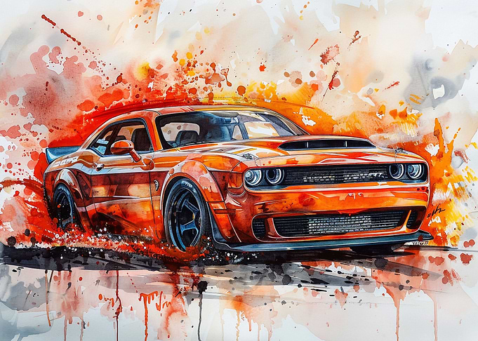 My Dodge Challenger SRT De