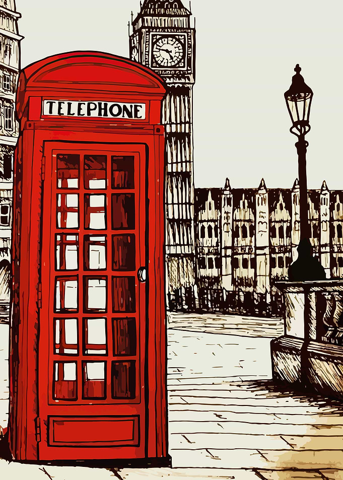 box phone retro