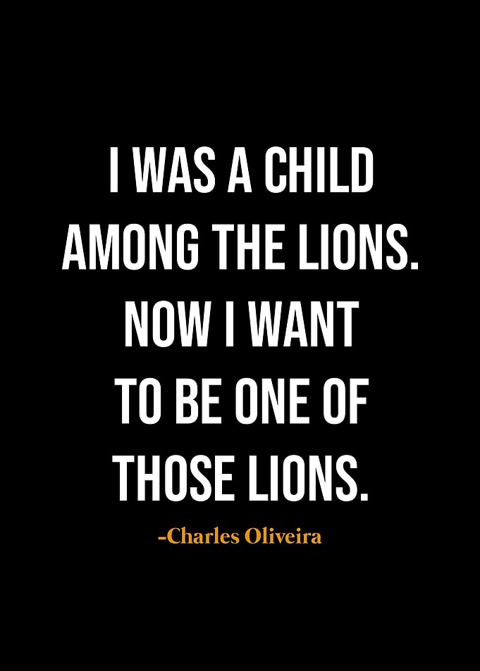 Charles Oliveira quotes