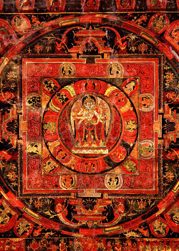 Buddhist Mandala Thangka