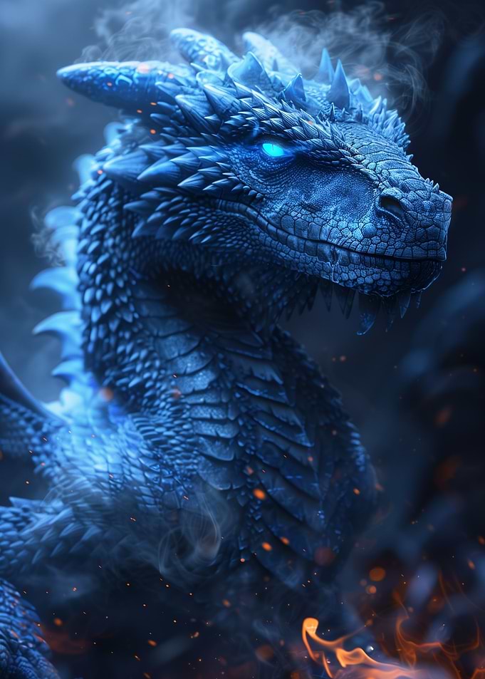 Neon Dragon Nebulae