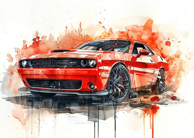 My Dodge Challenger SRT Su