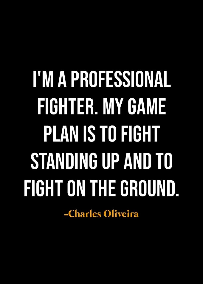 Charles Oliveira quotes
