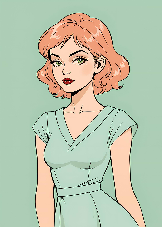 Green Eyes Red Hair