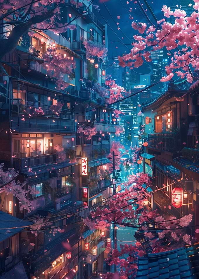 Anime Night Street