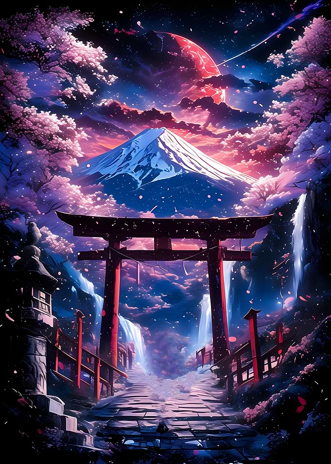 Cherry Dream Torii Gate