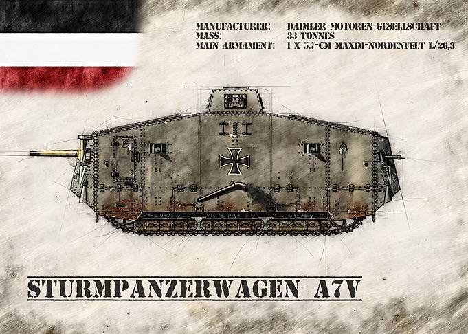 Sturmpanzerwagen A7V