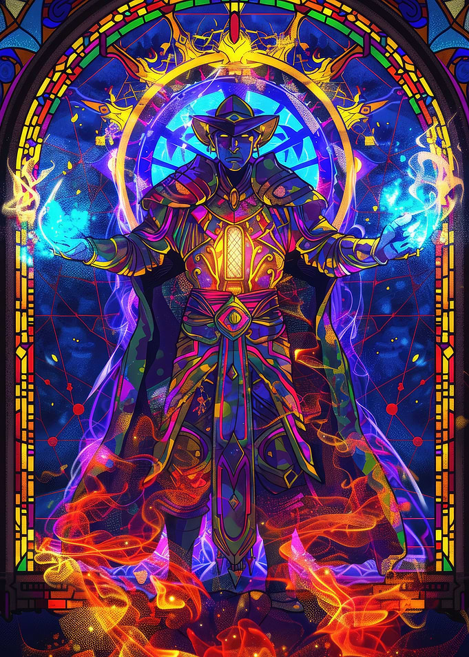 Stained Glass Mage
