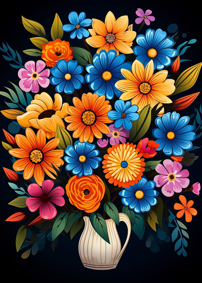 Blossom Vase Art Piece