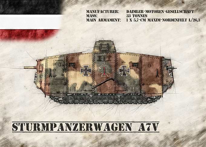 Sturmpanzerwagen A7V