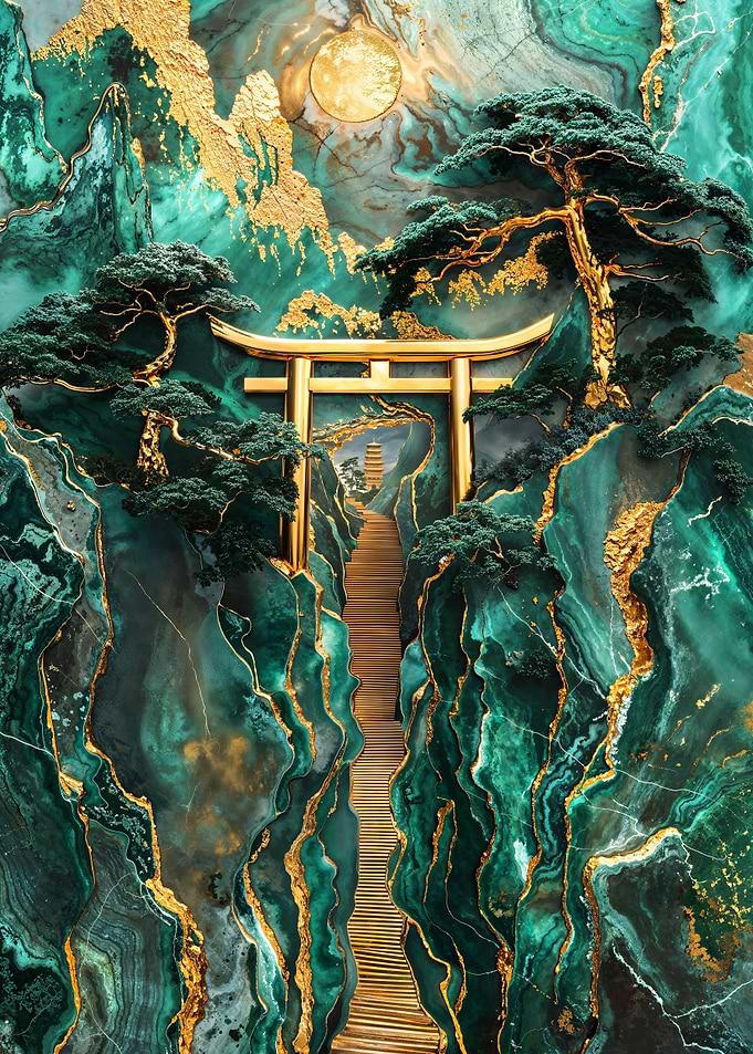 Jade Mountain Torii Path