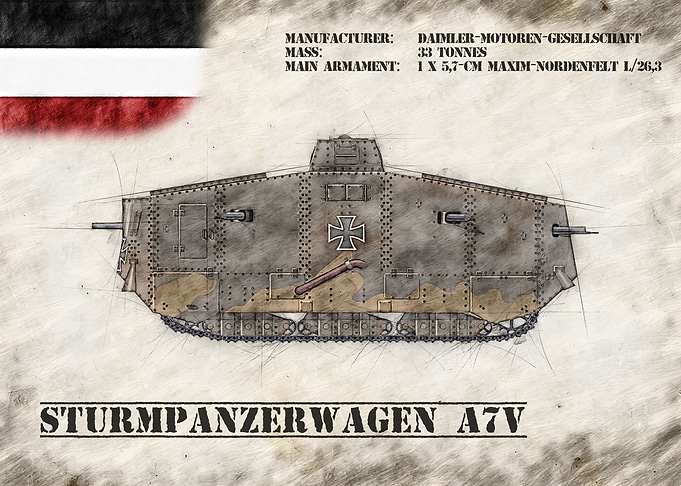 Sturmpanzerwagen A7V