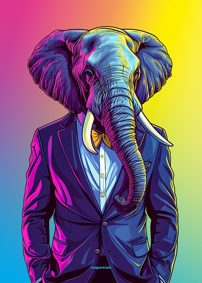 Elephant Portrait