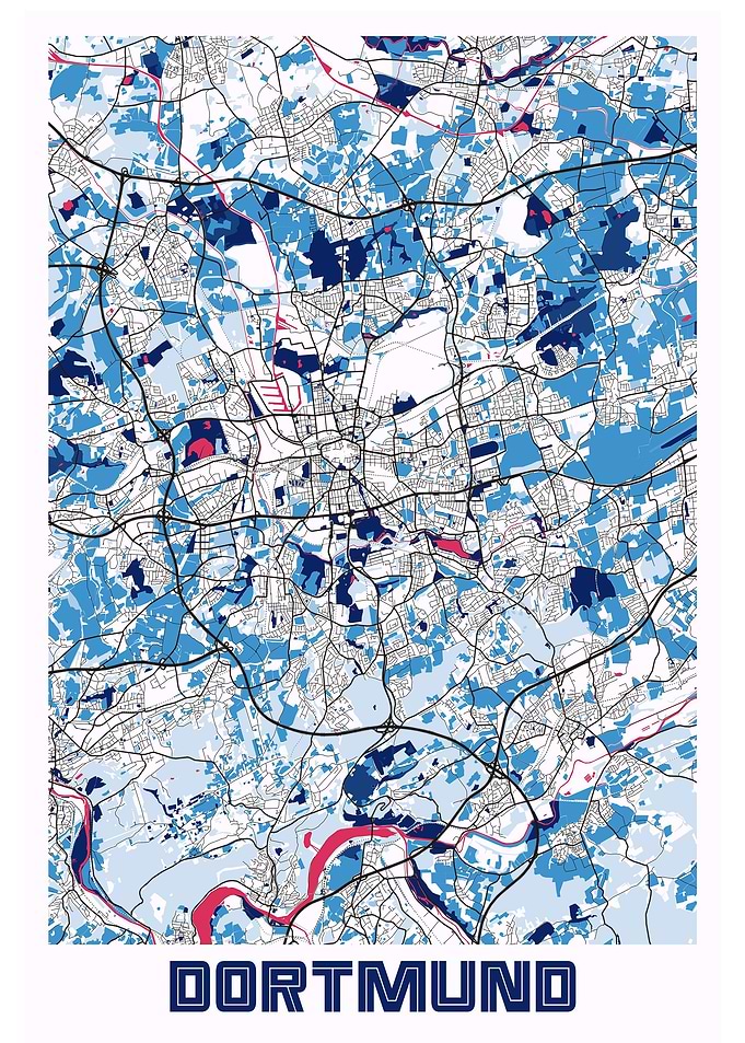 Map of Dortmund