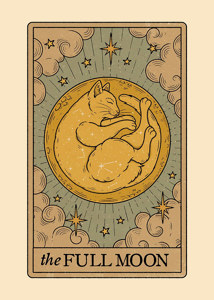 The Full Moon Lunar Cats