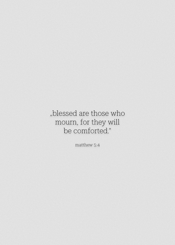 matthew 5 verse 4