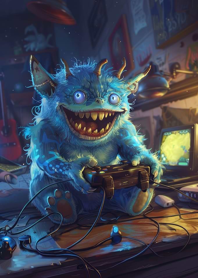 Gamer Monster