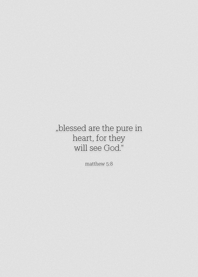 matthew 5 verse 8