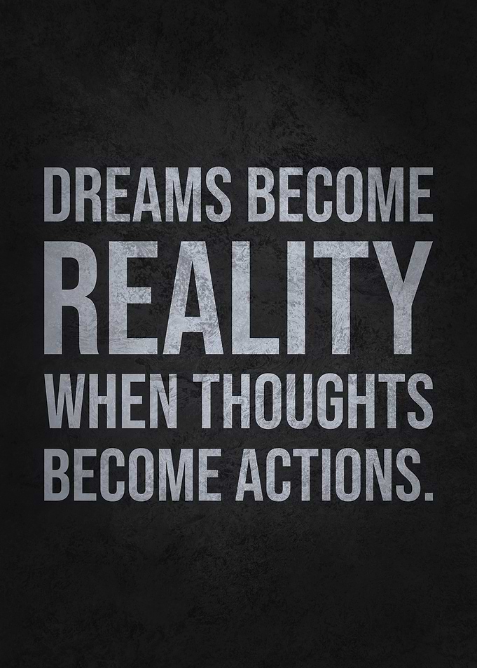 Dreams vs Action vs Hustle