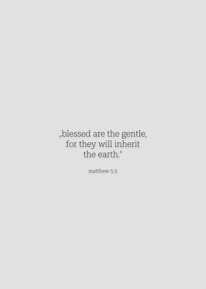 matthew 5 verse 5