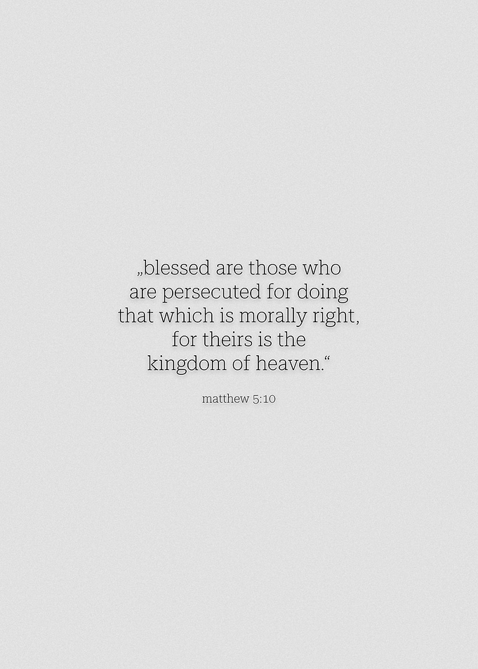 matthew 5 verse 10