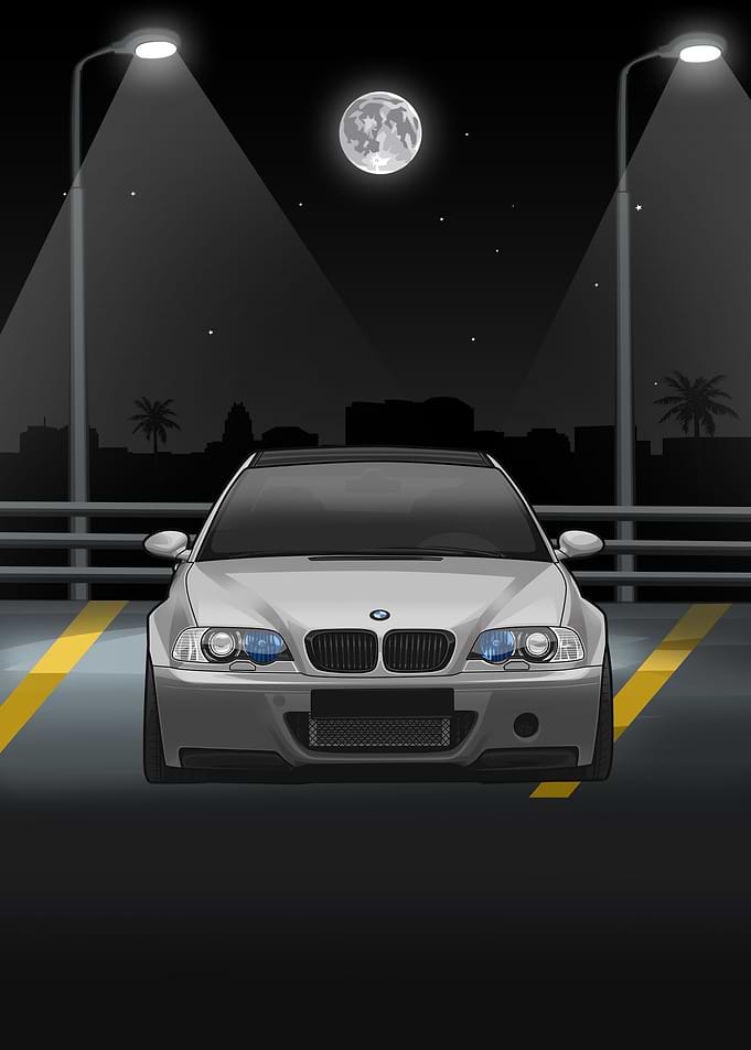 bmw e46 m3 white