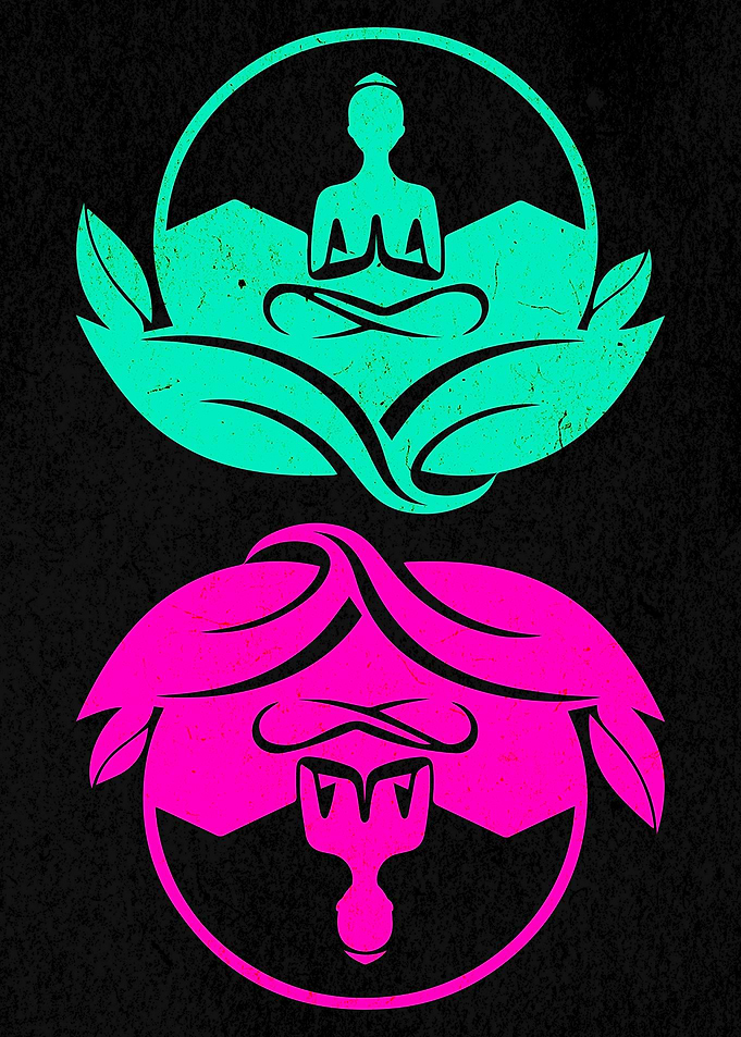 YIN YANG BUDDHA