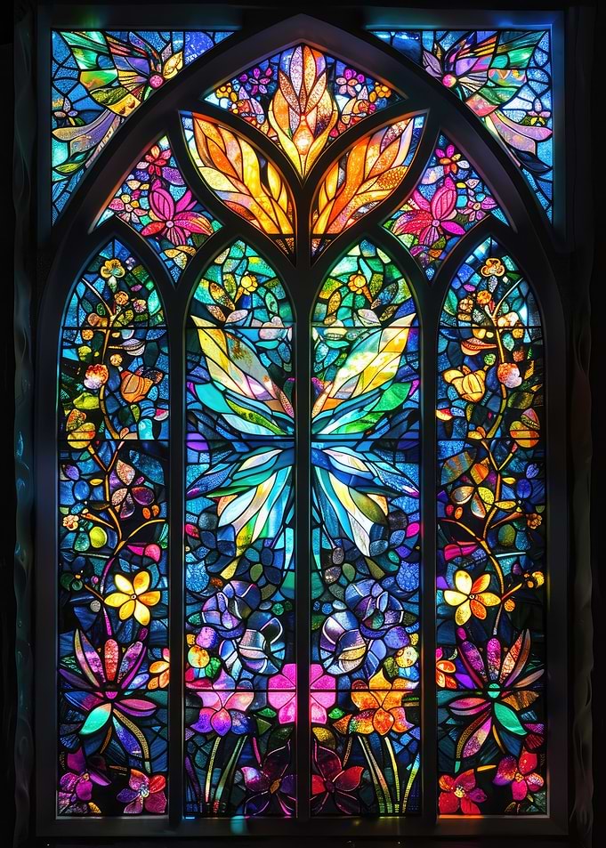 Stained Glass Garden