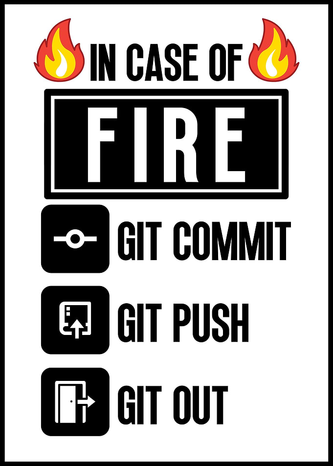 In Case Of Fire Git Commit