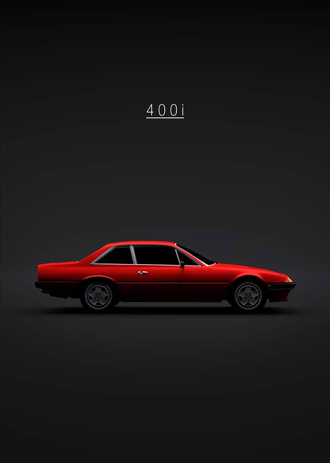 Ferrari 400i 1982 Red