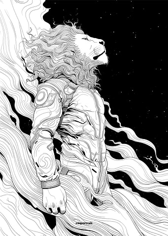 Lion in Space