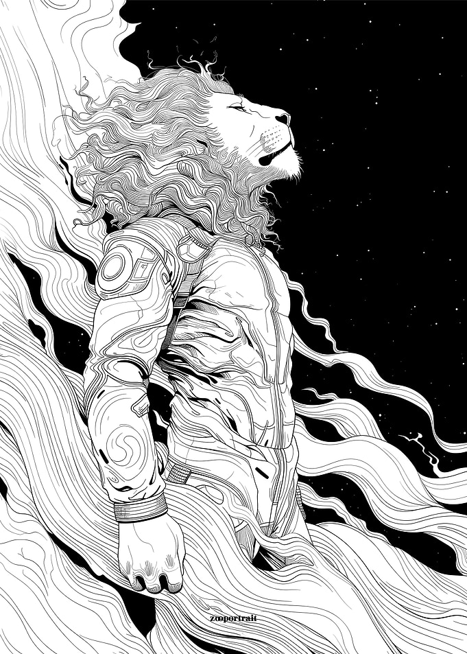 Lion in Space